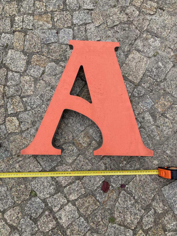 Napis LED, przestrzenny reklama