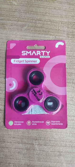 Fidget Spinner w kolorze różowym marki SMARTY