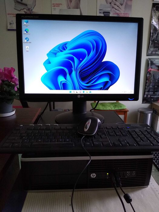 Komputer HP i5 z monitorem