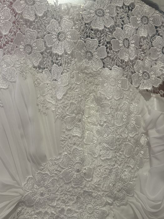 Ексклюзивна дизайнерська весільна сукня великого розміру Невінчана