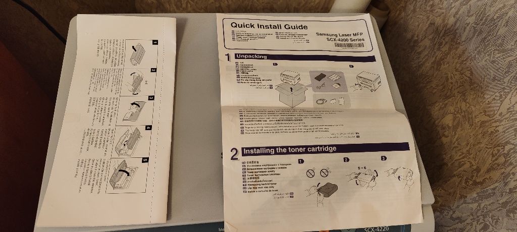 Продам samsung laser mfp scx-4200 series
