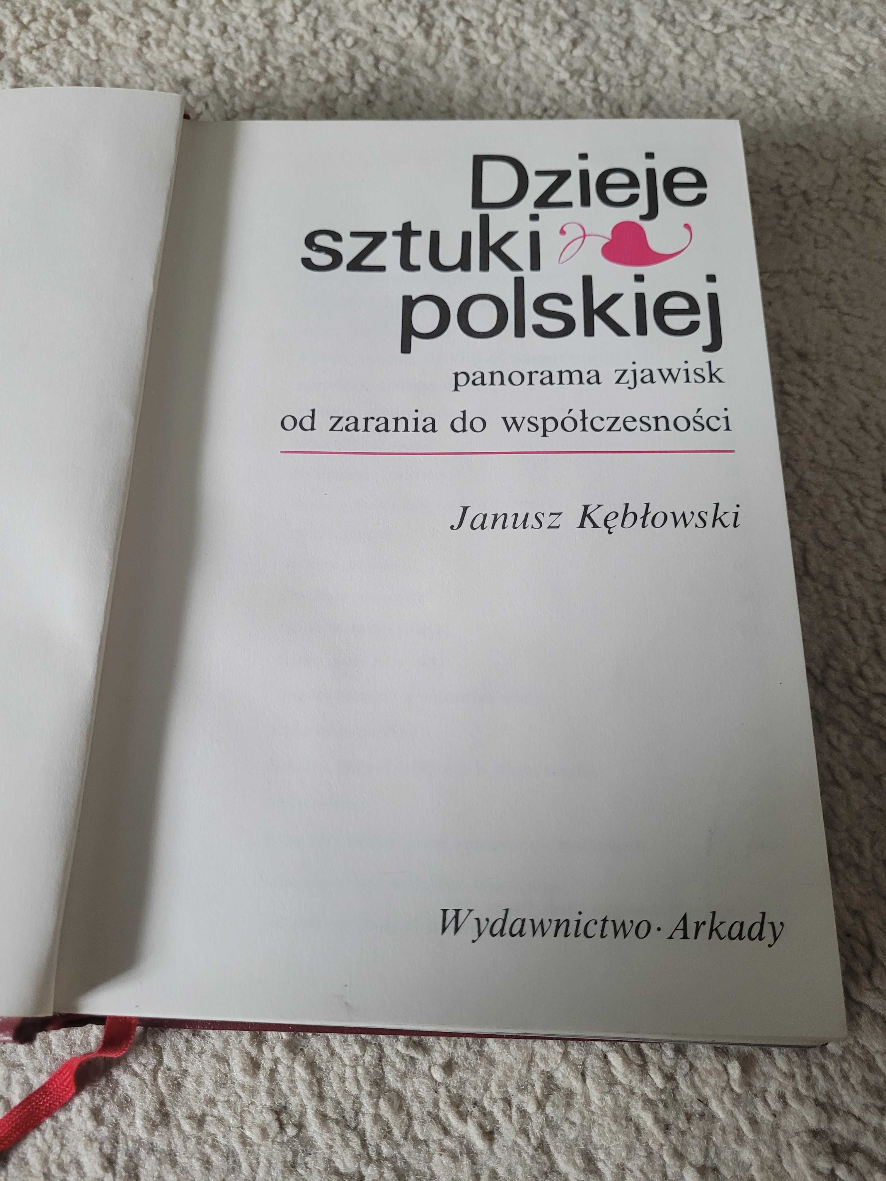 Janusz Kębłowski - Dzieje sztuki polskiej