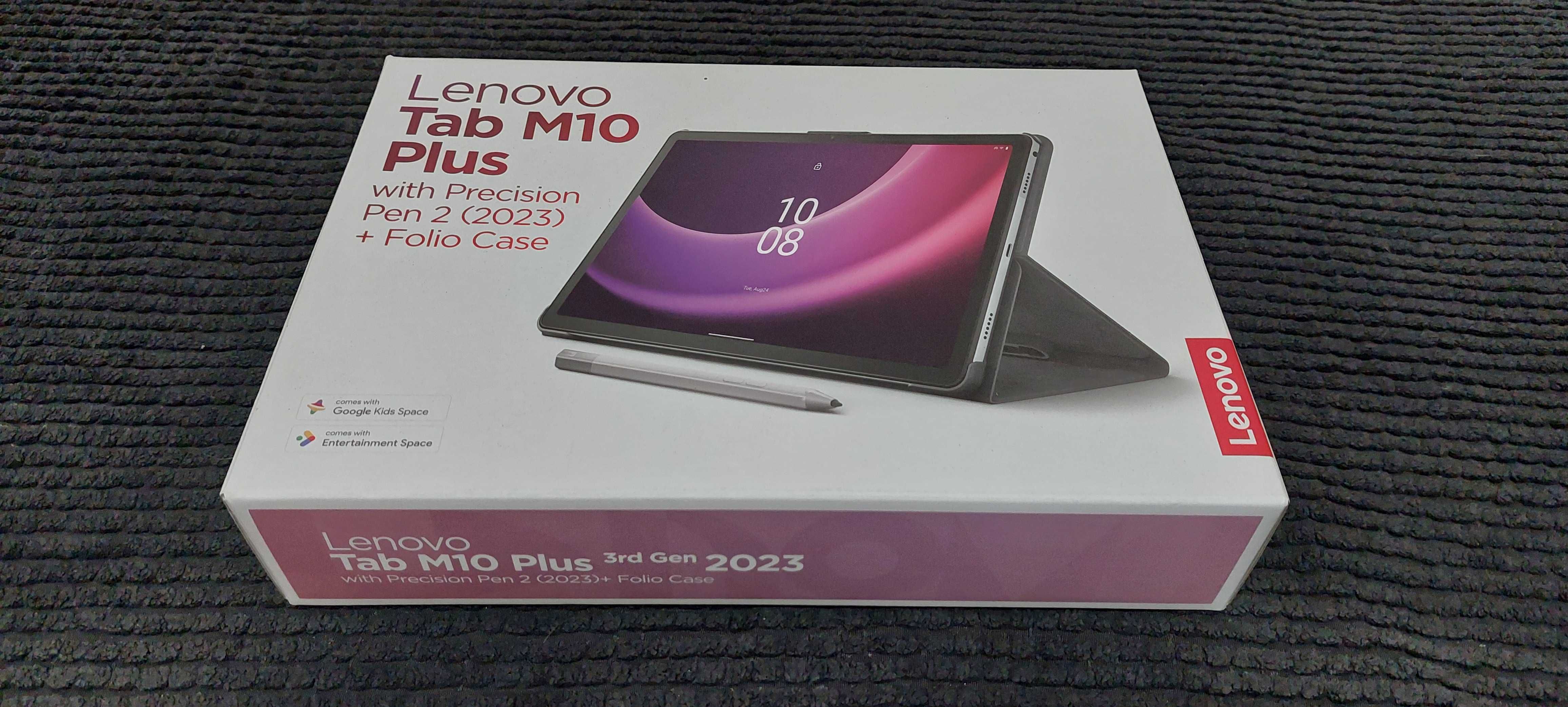 Tablet Lenovo TabM10 Plus 2023 4GB/128GB Wi-Fi Storm Grey + Capa e Pen
