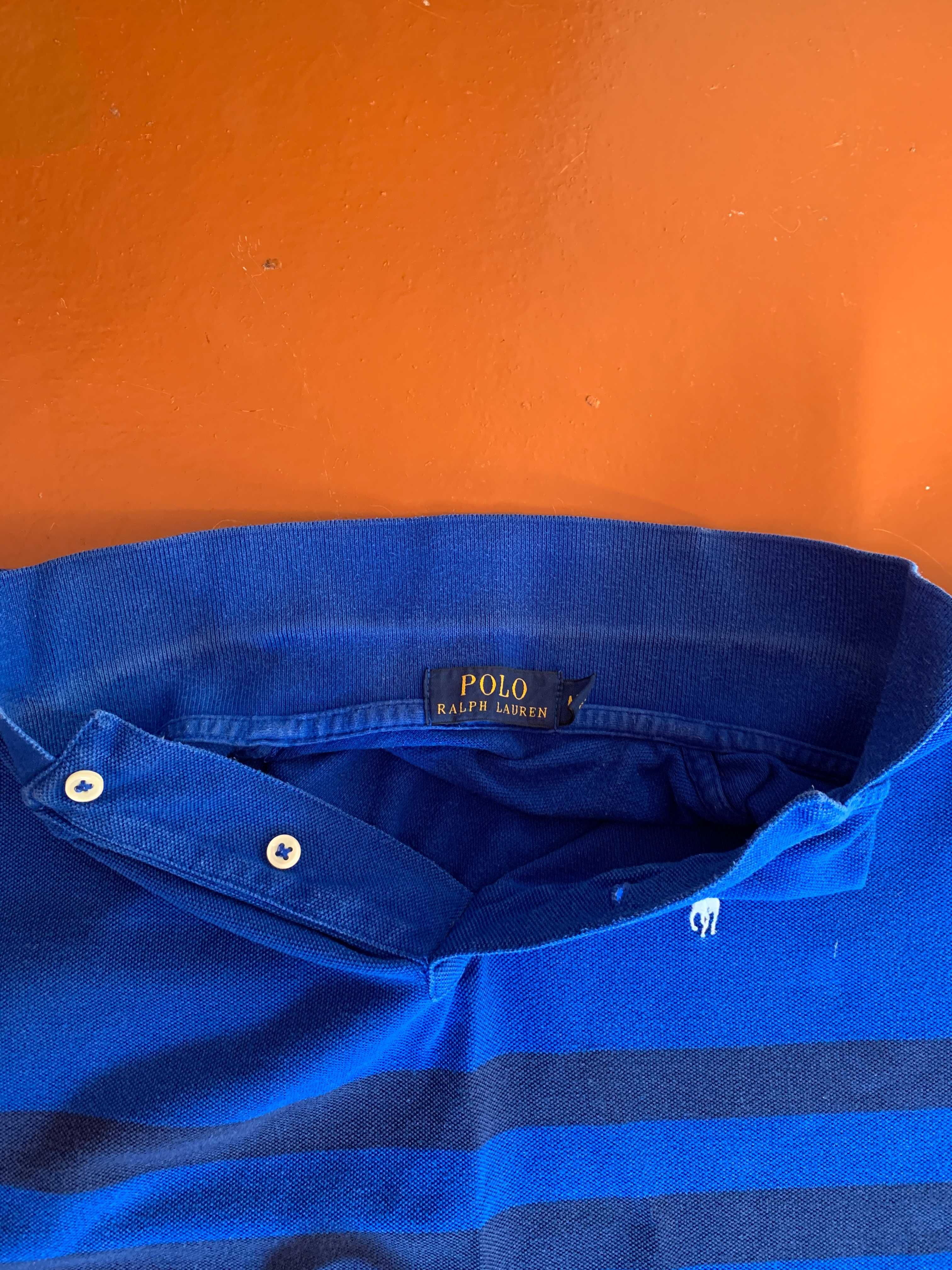 Футболка Polo Ralph Lauren блакитна