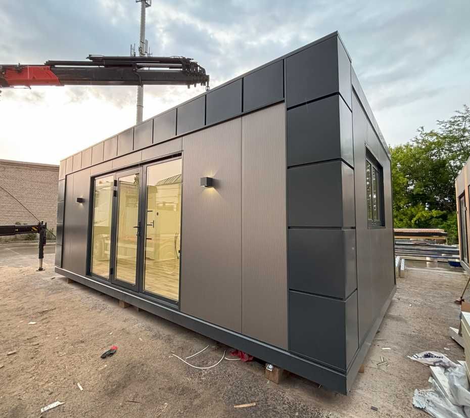 Kontener Handlowy Mieszkalny Biurowy Usługowy Pawilon 6x3 7x3 8x3