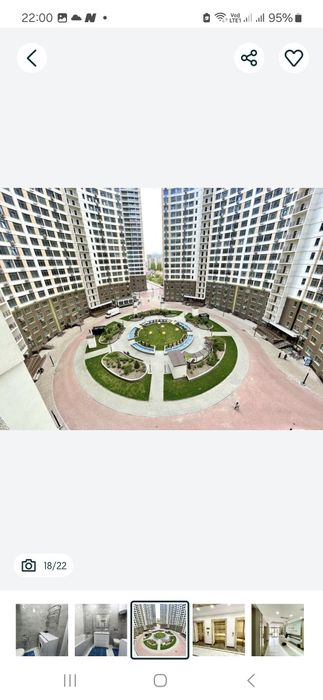 Аркадия. Каманина 16 а. 44 жем.2 ком.люкс. прямой вид моря