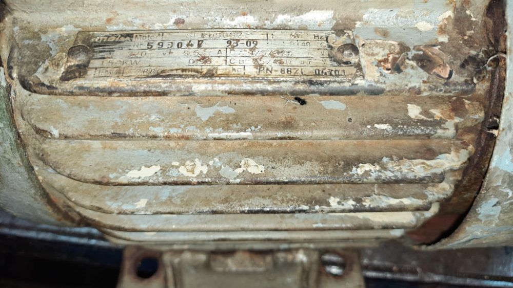 Silnik elektryczny 1,5kw 2800obr silnik kw jednofazowy 230v 220