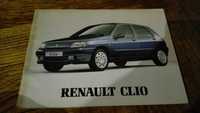 Renault Clio 1 Instrukcja Obslugi Ksiazka 1995