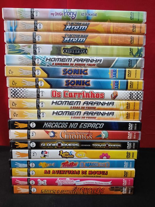 Filmes DVD coleção Sol 42 unidades