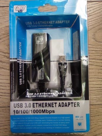 Adapter Gigabit LAN USB 3.0 NOWY