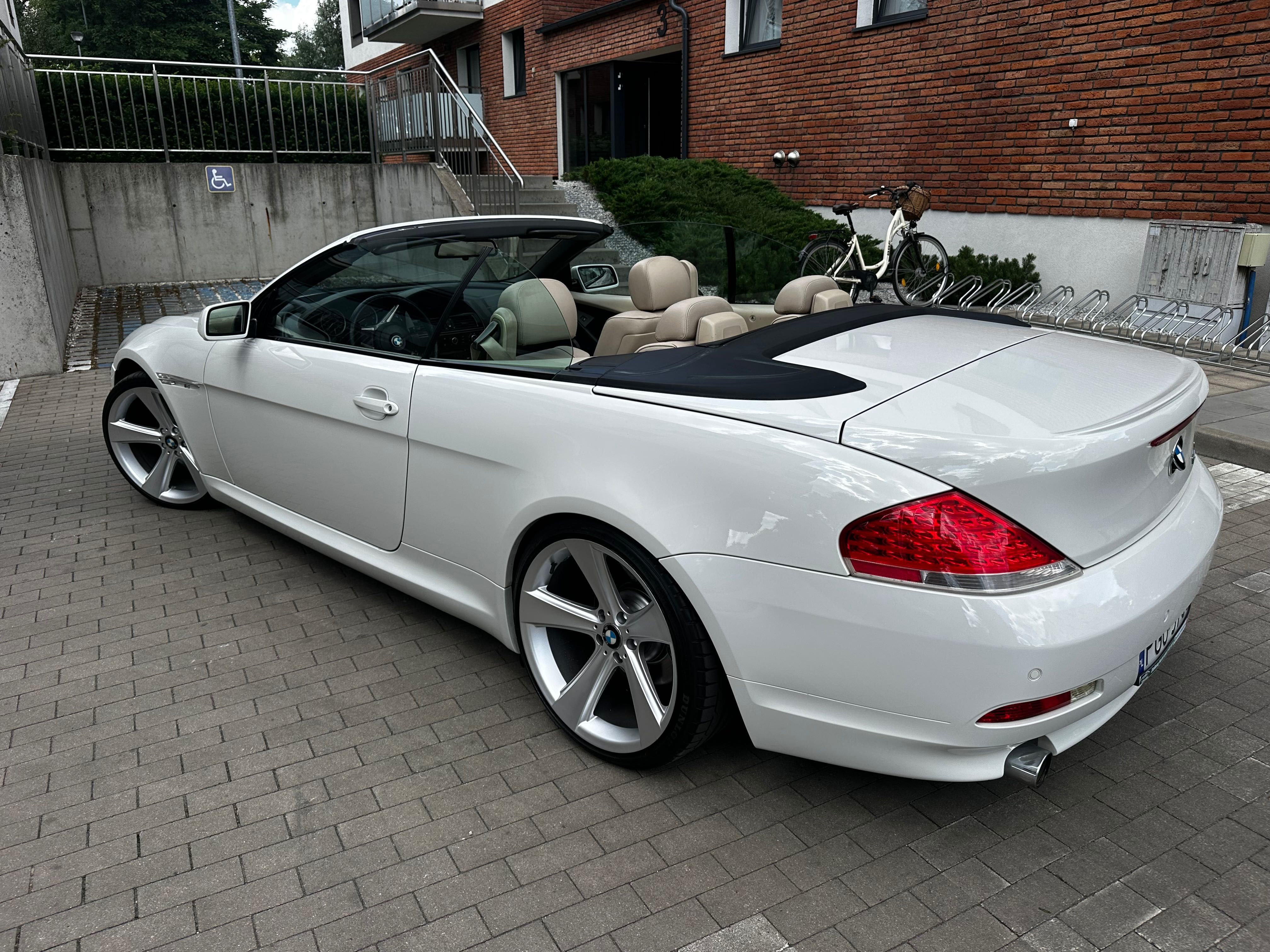 bmw 645i cabrio super stan auta zamiana