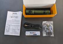 Latarka Wurkkos FC11 zielona | LED 1300lm | akumulator + USB-C | nowa