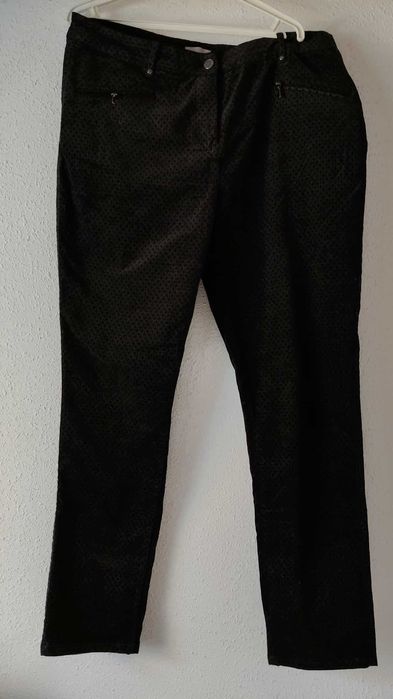 Spodnie sztruksowe damskie r. 44