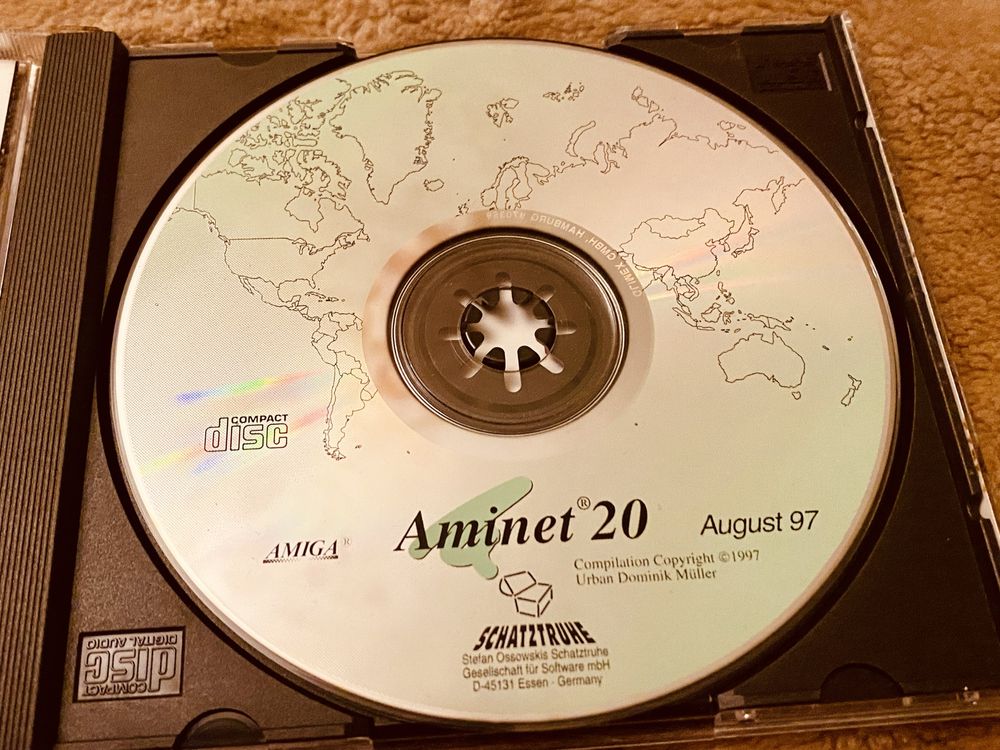 AMIGA - AMINET CD  20 | Oryginalna płyta Cd-Rom