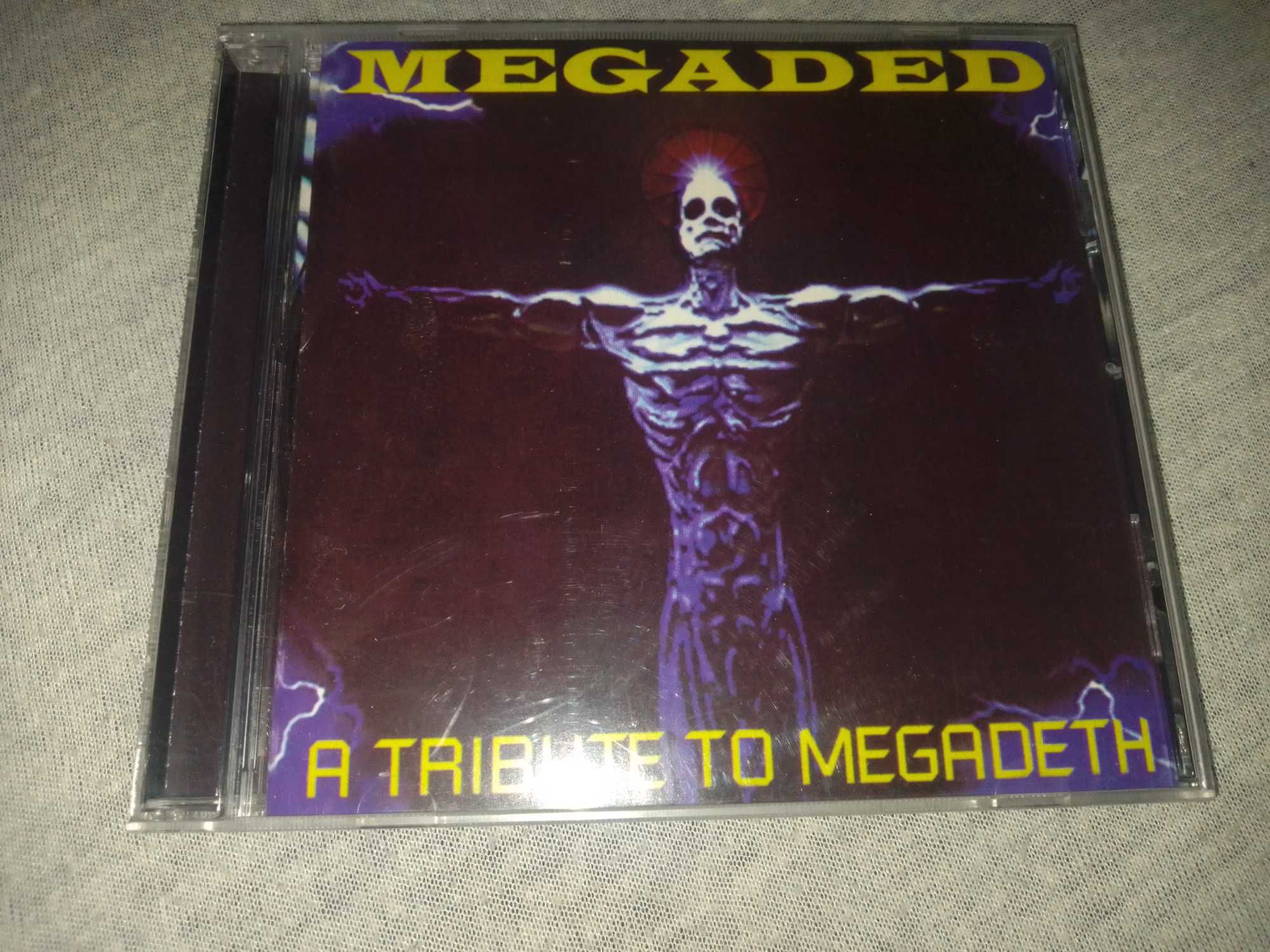 Megaded "A Tribute To Megadeth" фирменный CD Made In The UK.