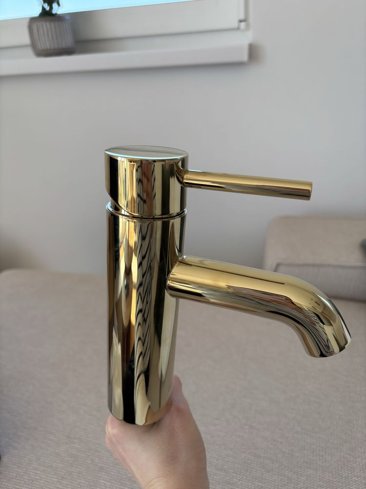 LIVA GOLD bateria umywalkowa MOBI