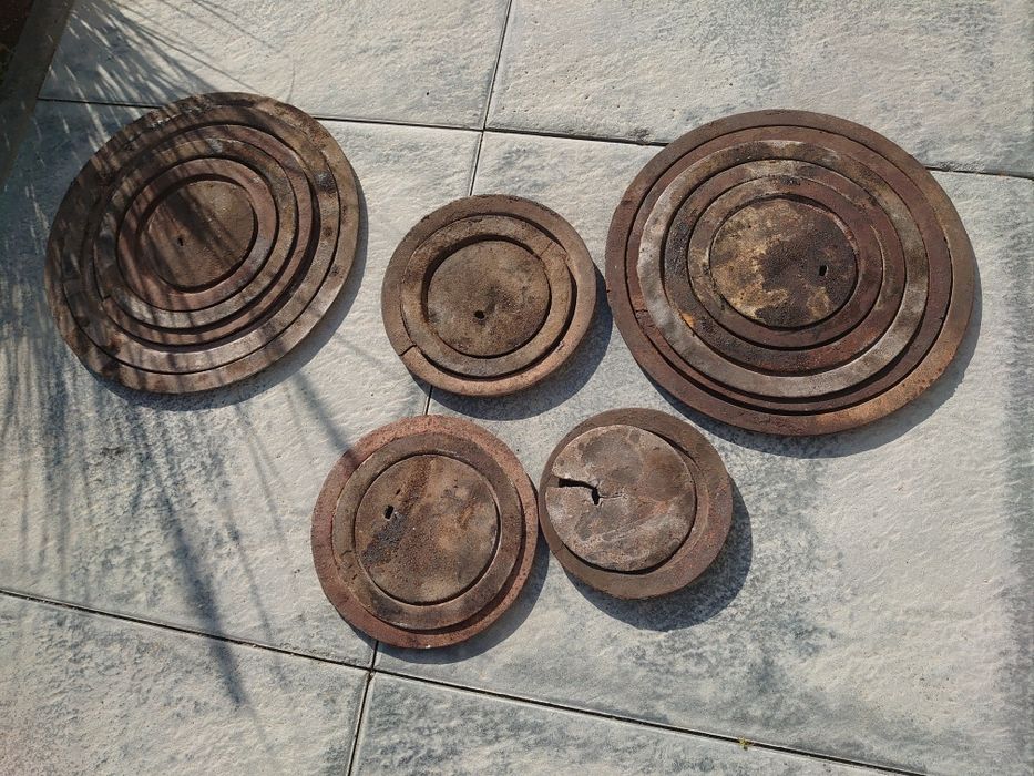 Obroża ringi od starego pieca