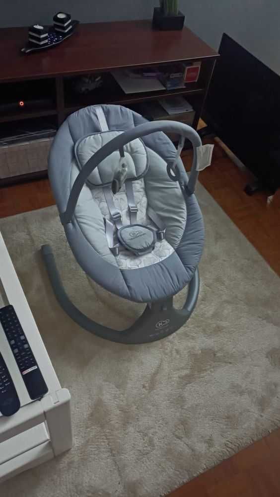 Espreguicadeira electrica para bebé com melodia - LULI , KINDERKRAFT