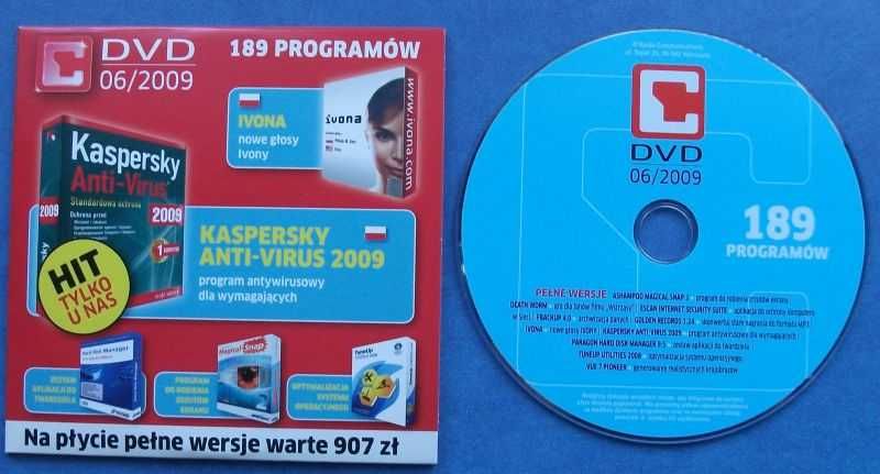 Chip - 6/2009 - DVD - Pełna ochrona PC w 10 minut