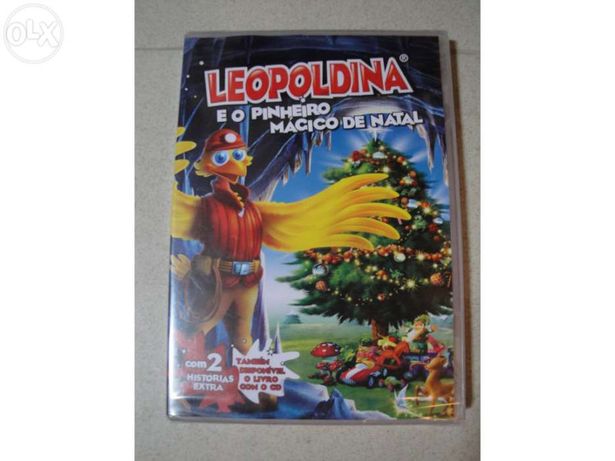 Dvd "leopoldina e o pinheiro mágico de natal"