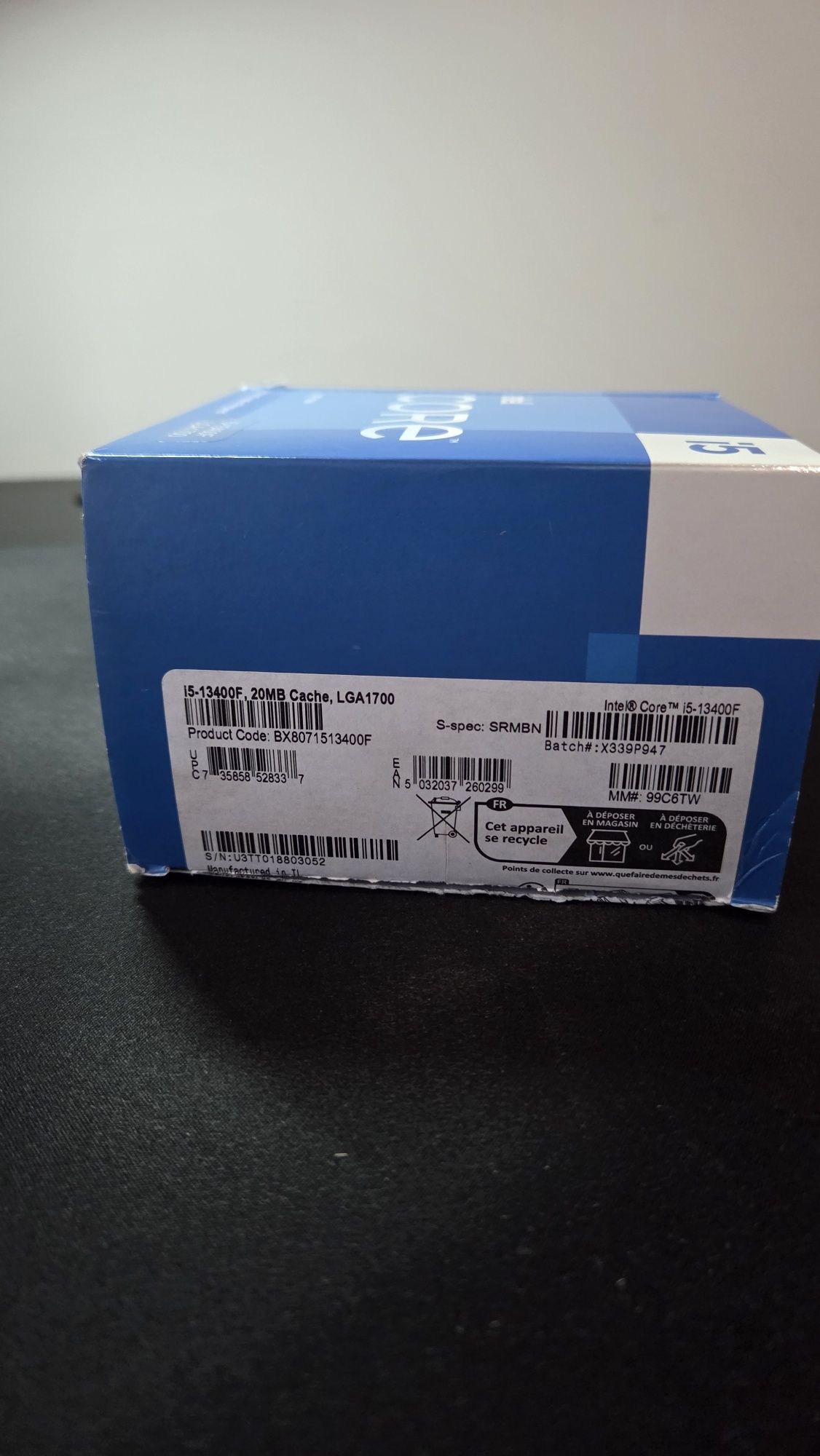 Procesor Intel i5 13400f + chłodzenie.