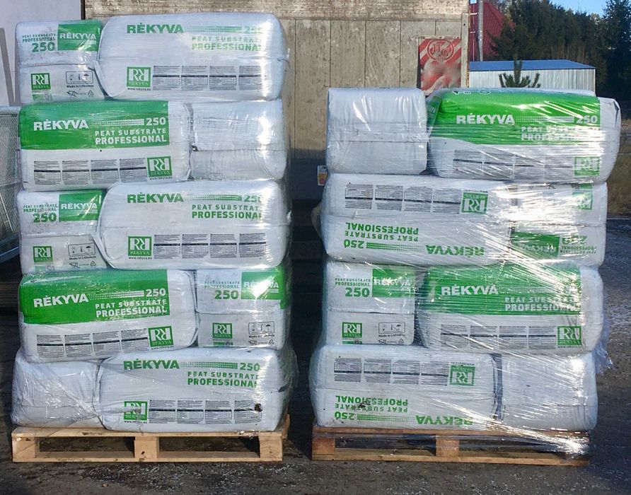 Substrat uniwersalny 250l. torf odkwaszony / paleta 12 opk.