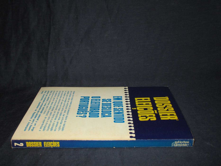 Livro Dossier Eleições Em que sentido se desloca eleitorado português