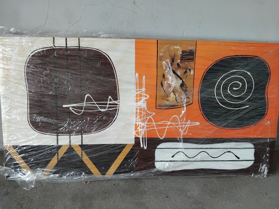 Tela pintada à mão