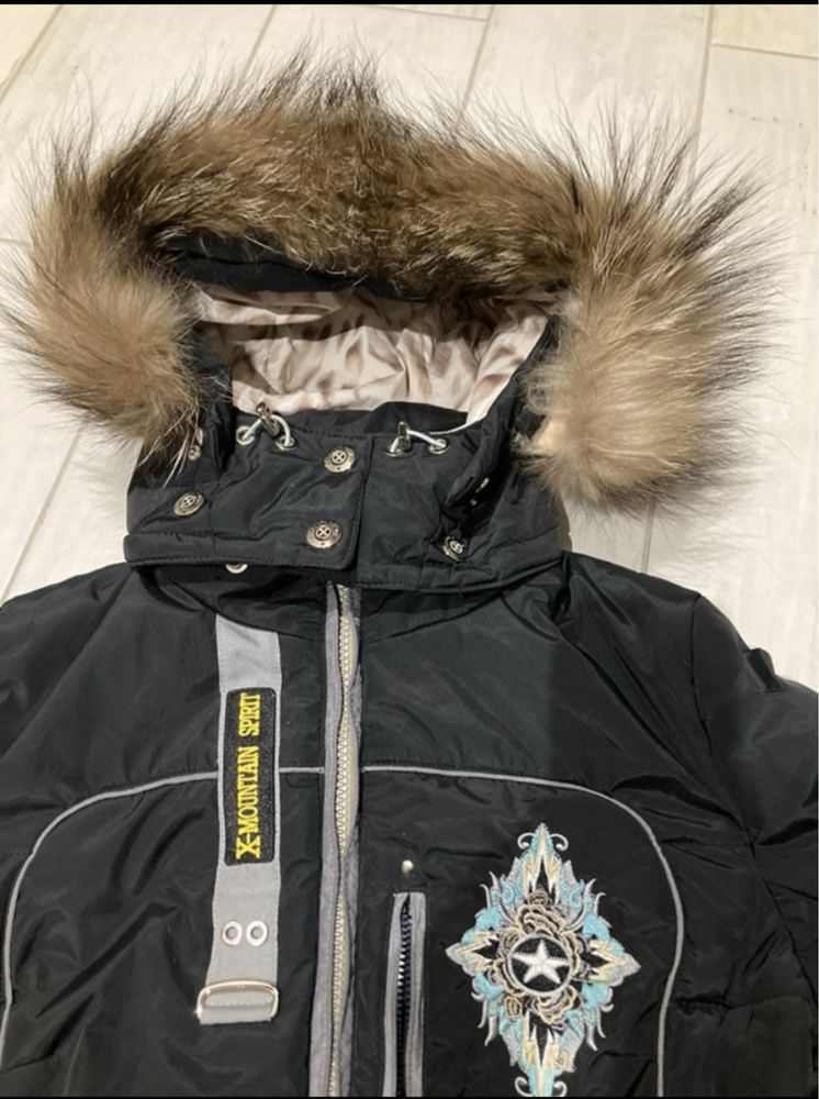 ciepła kurtka zimowa narciarska snowbordowa x-mountain spirit m 38