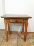 Brazowa Szafka stolik drewniany antyk 54x39cm jak nowa poznan wysylka