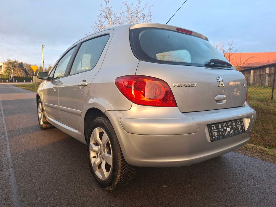 Peugeot 307 1.6b klimatyzacja alus,nowe opony