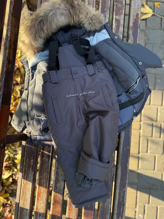 Зимовий термо комплект Lassye для хлопчиків  синій 86/92