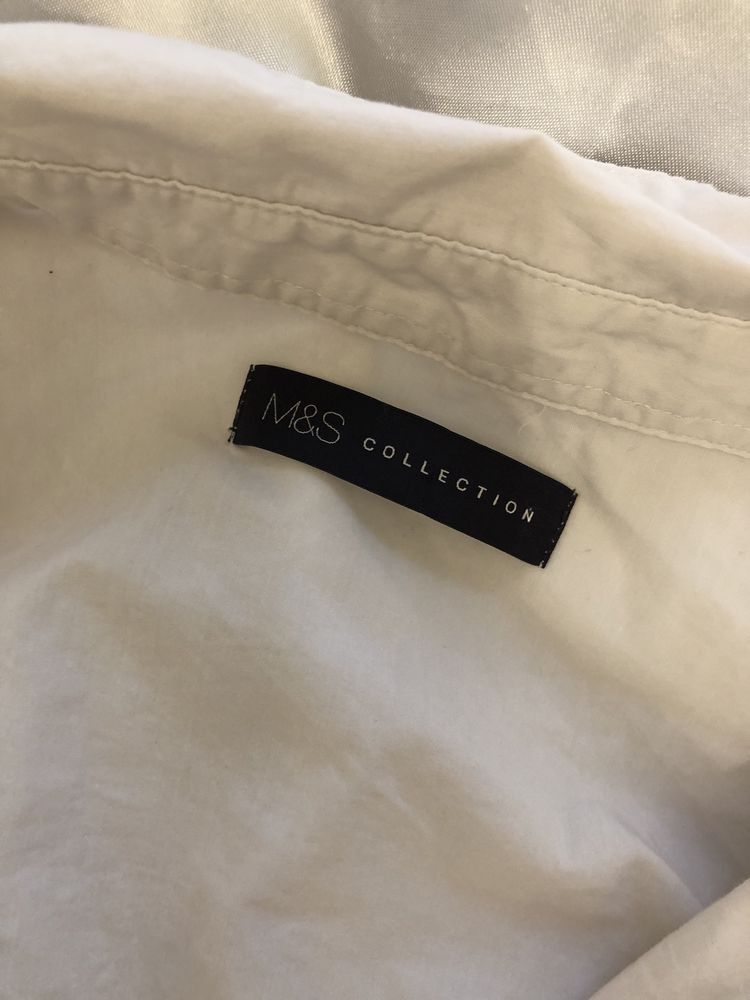 Біла блуза - рубашка M&S collection