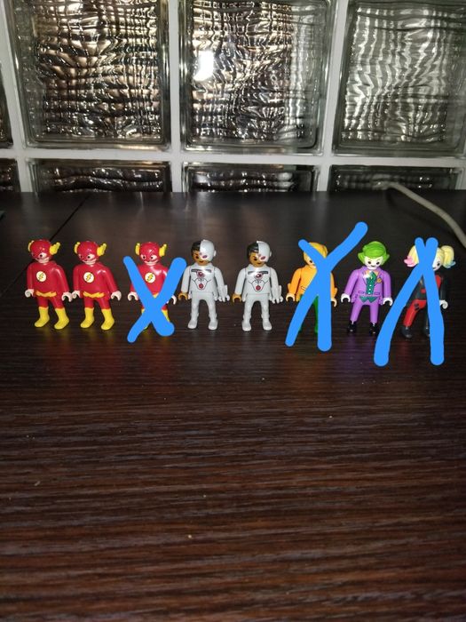 Figurki DC Playmobil Kinder