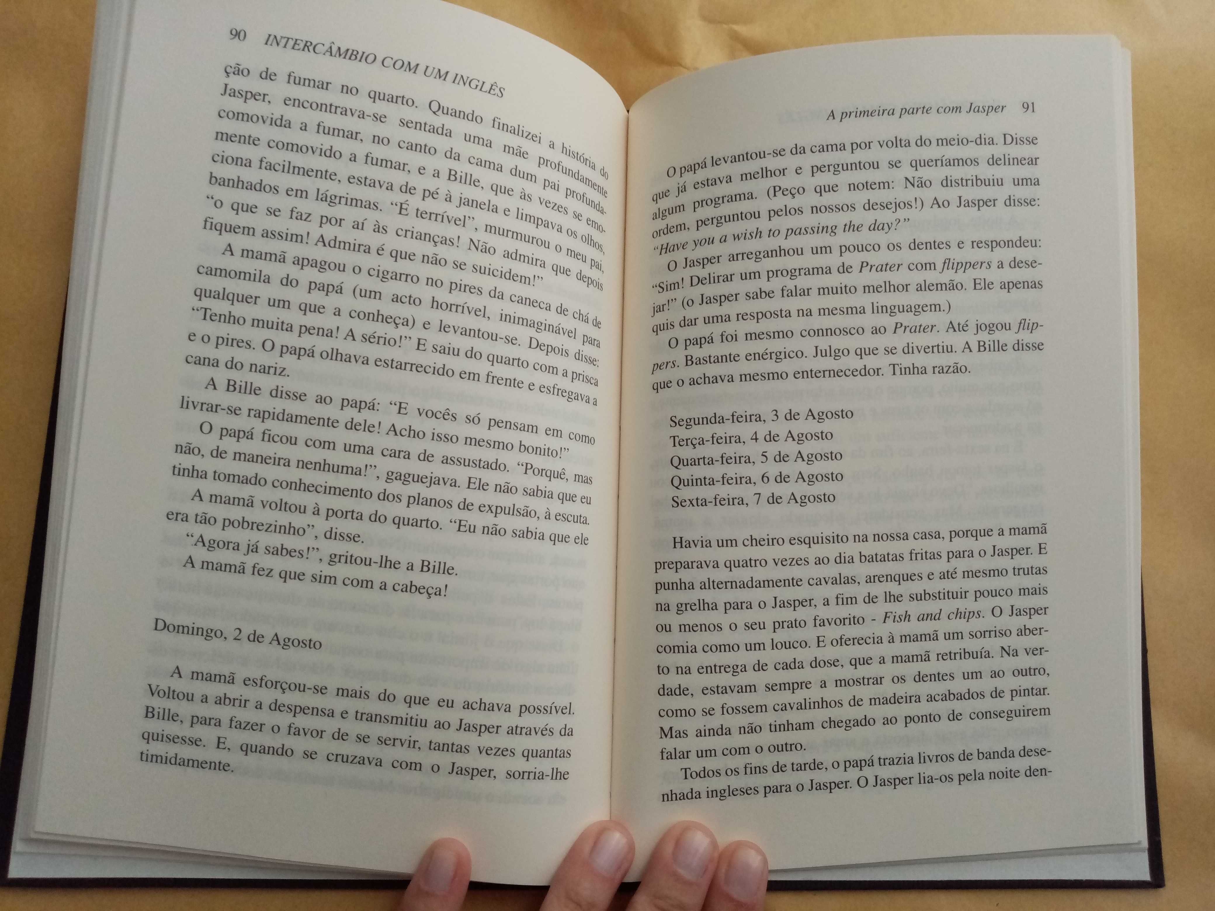 Intercâmbio com um inglês