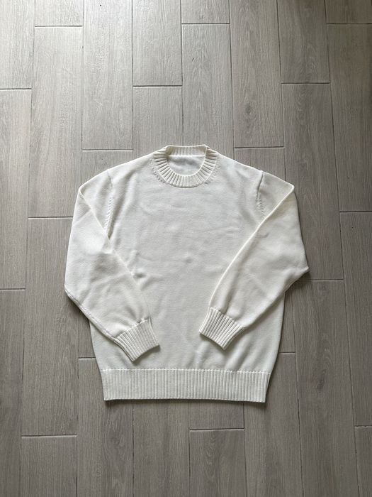 Suitsupply светр чоловічий вовна бежевий білий XL