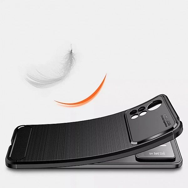 Pokrowiec Carbon + Szkło do Xiaomi Poco X4 Pro 5g