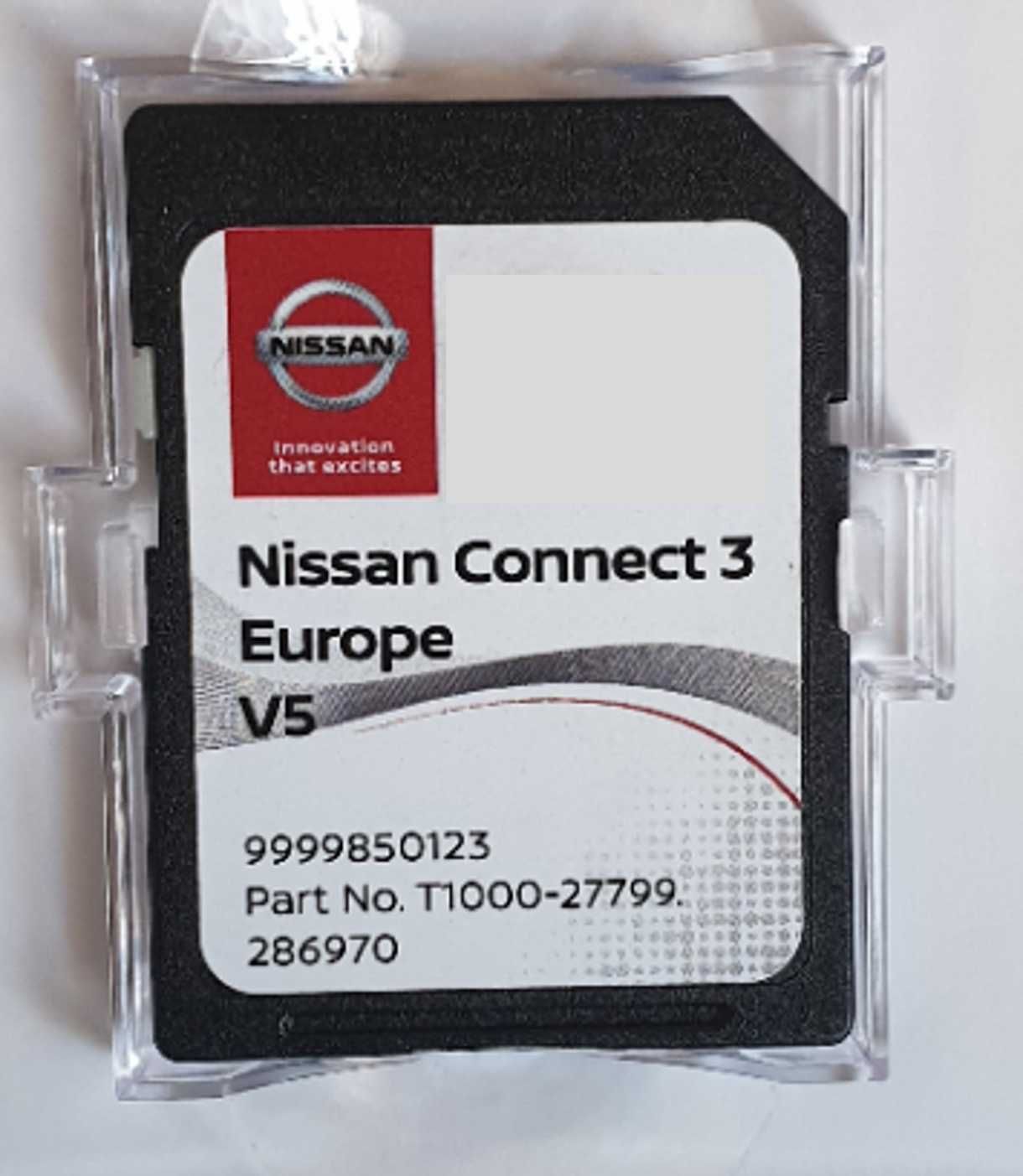 Nissan Connect 3 Mapa Europa v5