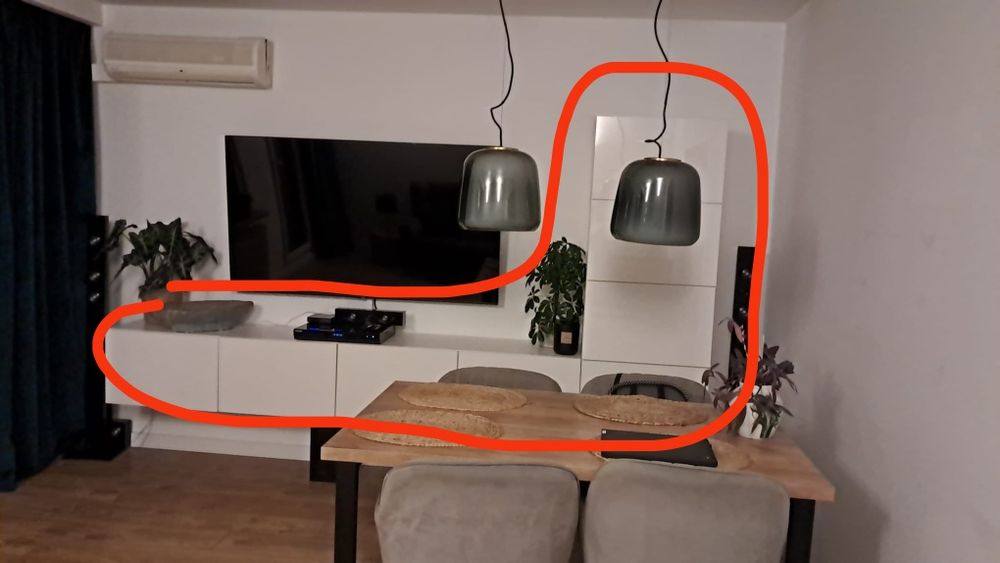 Szafki biel połysk Ikea modułowe