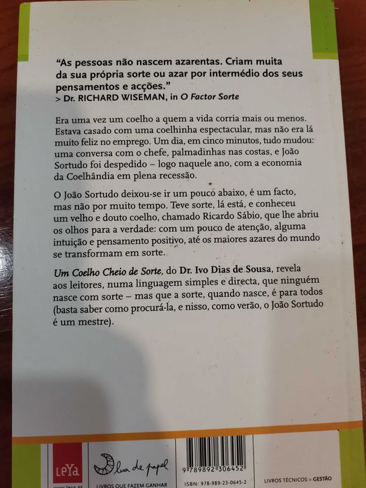 Um coelho cheio de sorte