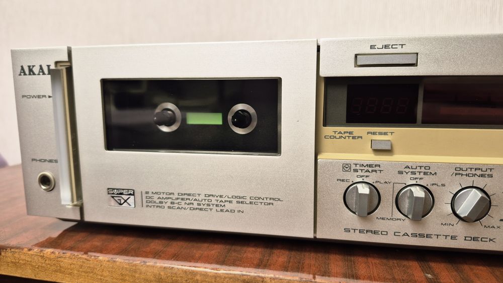 Кассетная дека AKAI GX-F31 / Cassette Tape Deck AKAI GX-F31