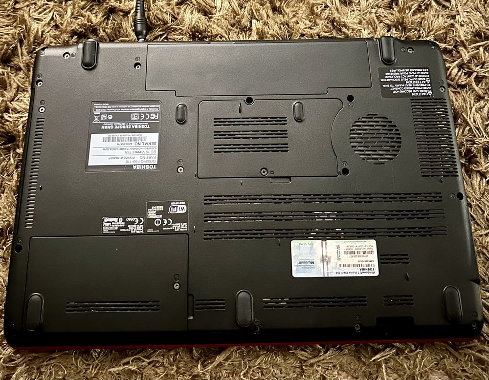 Computador portátil Toshiba Qosmio i7