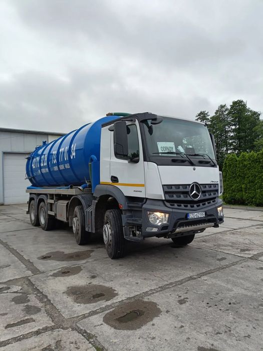 Mercedes-Benz ACTROS  Asenizacyjny Mercedes-Benz AROCS NOWE PODWOZIE