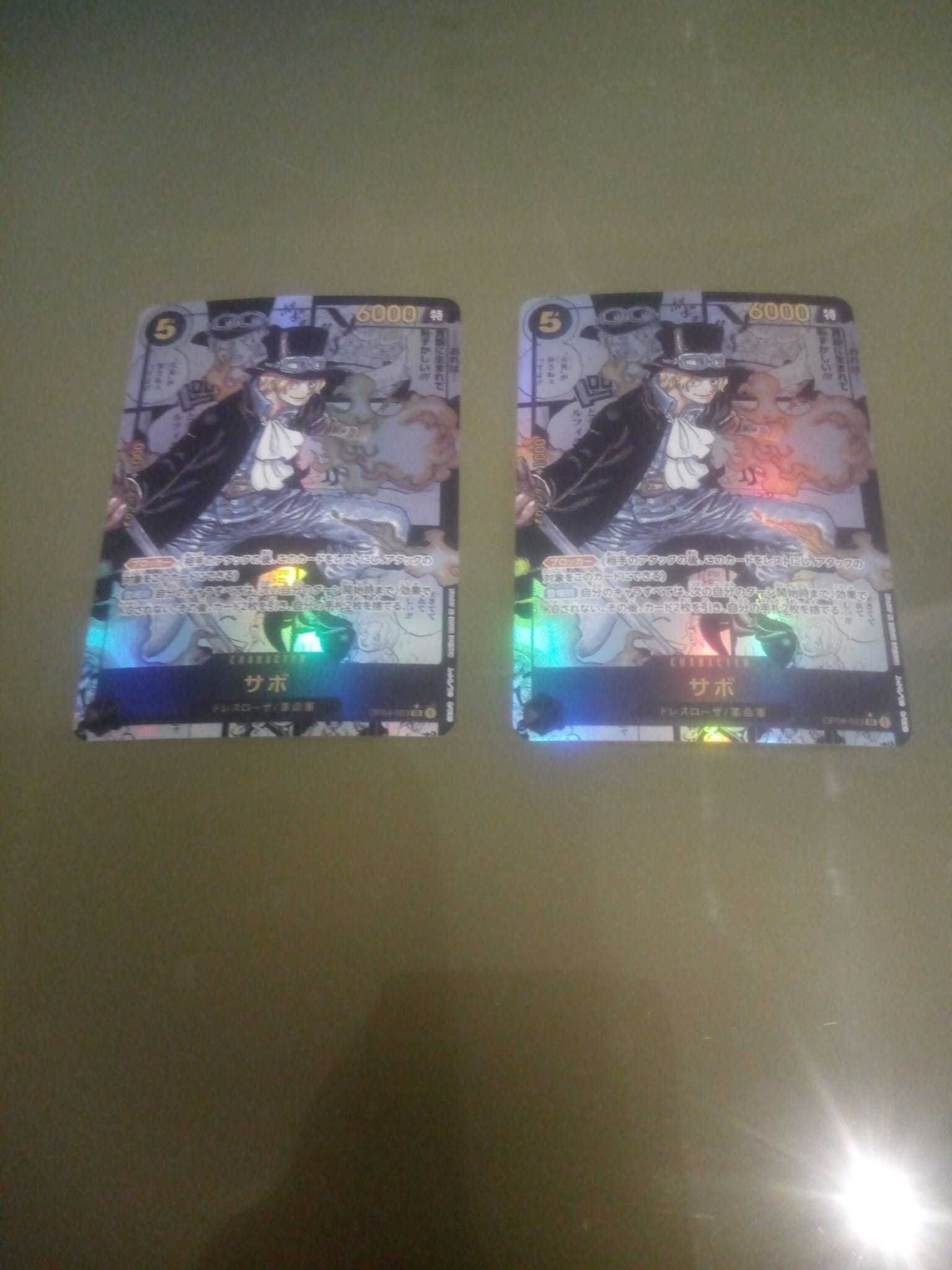 Cartas One Piece