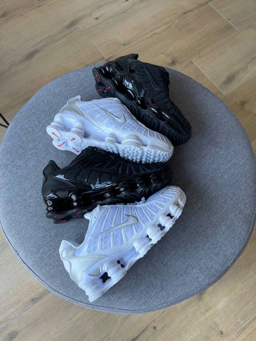 36-45 р кросівки Nike Shox TL White black