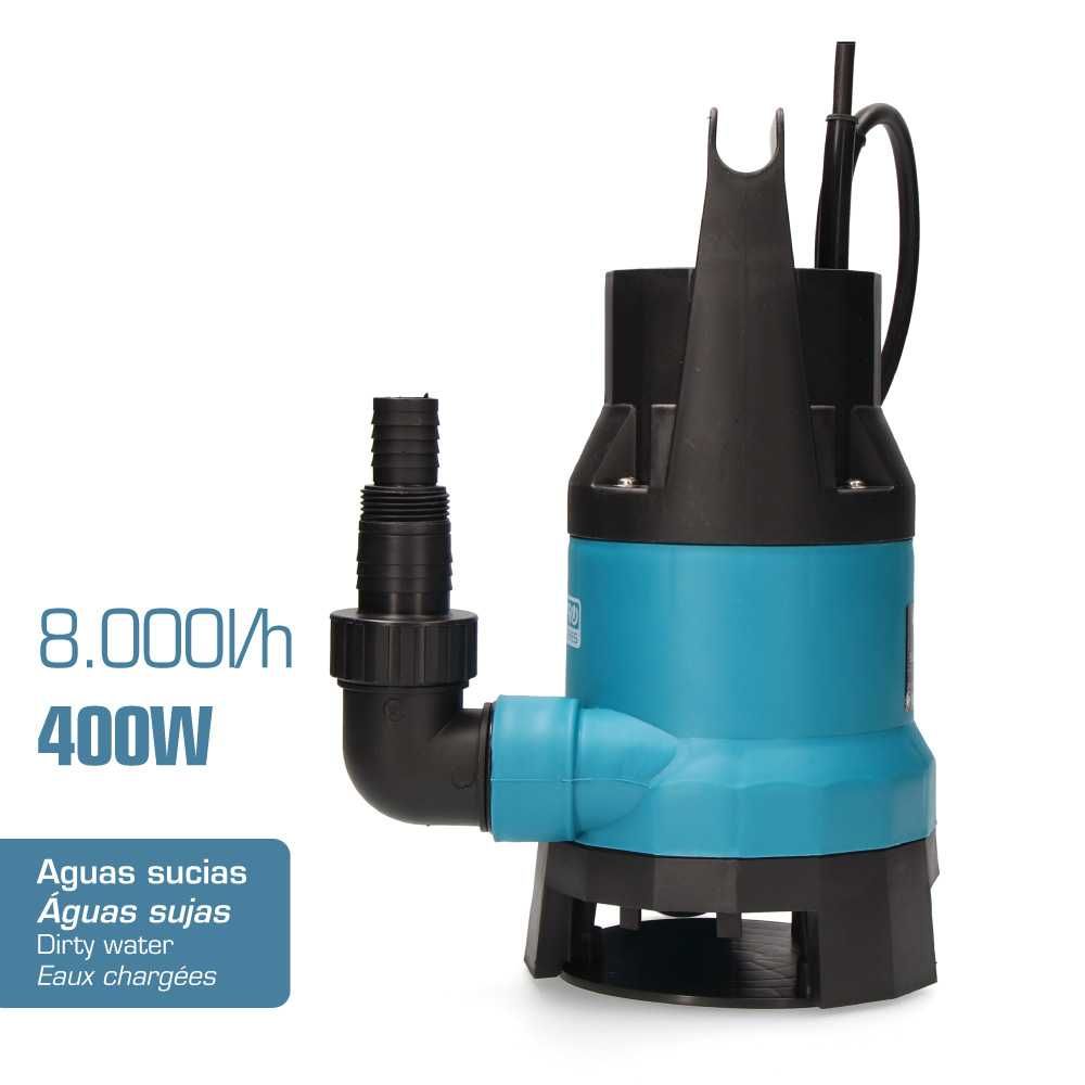 Bomba de Agua electrica 400W 8000Lt/hora novas com garantia