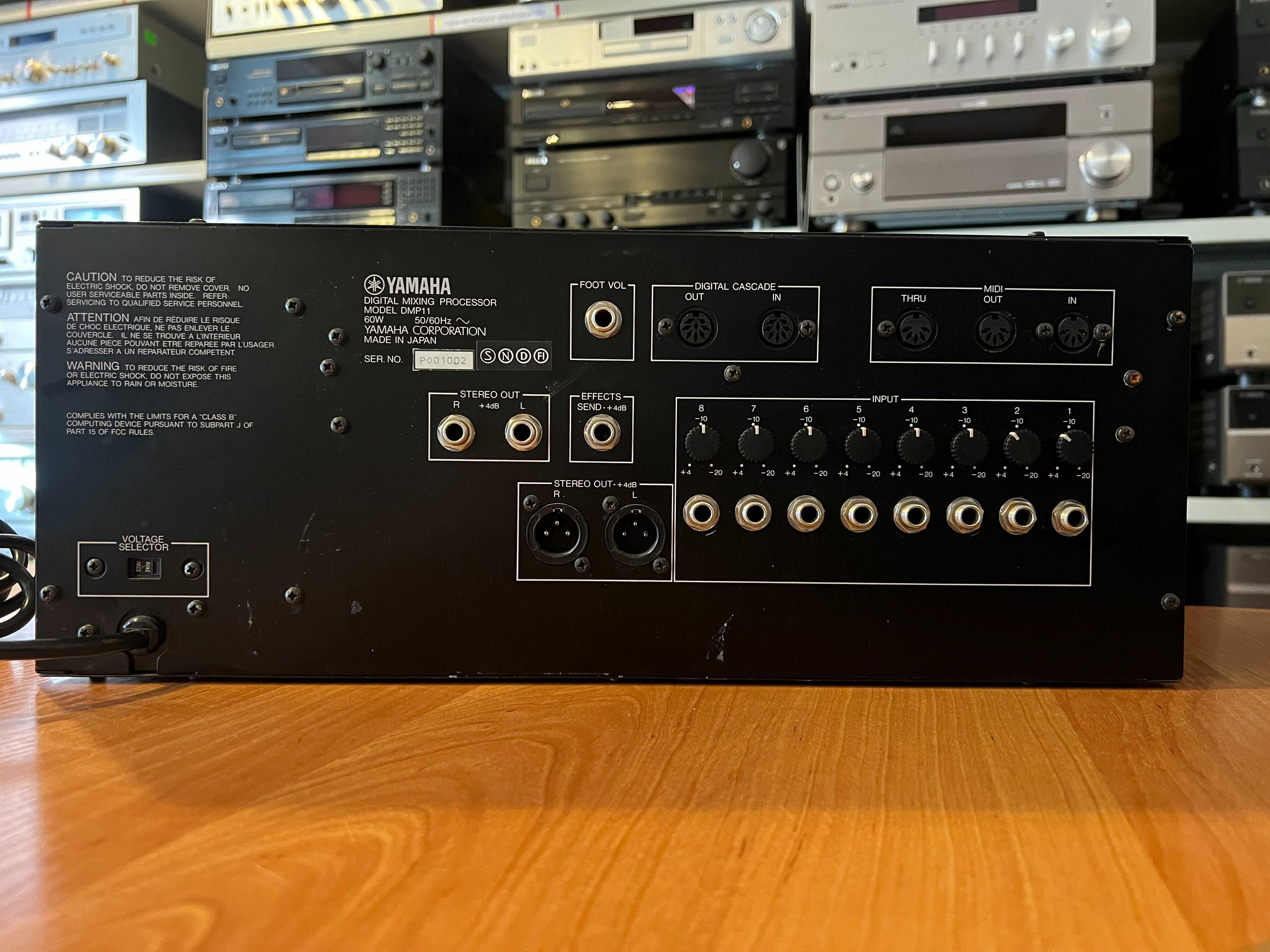 Yamaha DMP11 Digital Mixing Processor Audio Room