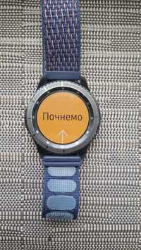 Часи Samsung Gear S3 frontier watch и бездротова зарядка Samsung