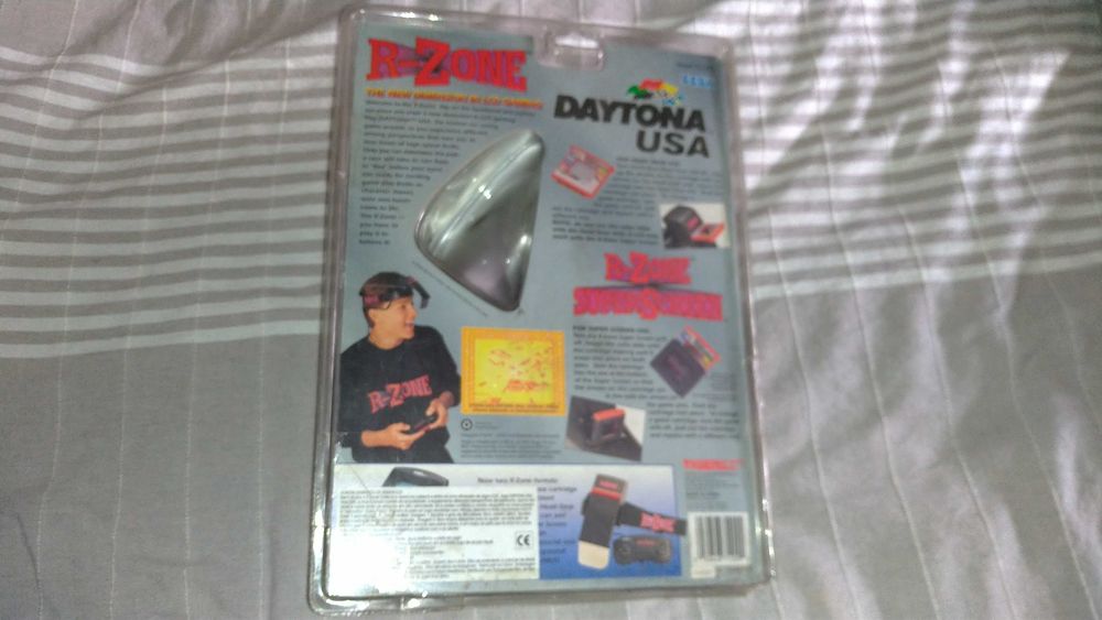 Sega Tiger R-Zone completo, usado não testado com Daytona USA