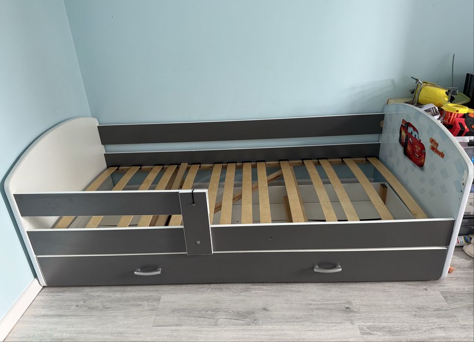 Łóżko dziecięce Zygzak McQueen 180x90 cm